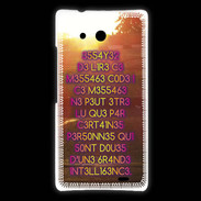 Coque Huawei Ascend Mate Message codé ZG