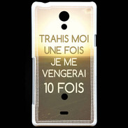 Coque Sony Xperia T Trahis moi ZG