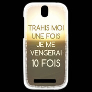 Coque HTC One SV Trahis moi ZG