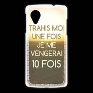 Coque LG Nexus 5 Trahis moi ZG