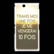 Coque Sony Xpéria Z Ultra Trahis moi ZG