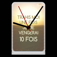 Pendule de bureau Trahis moi ZG