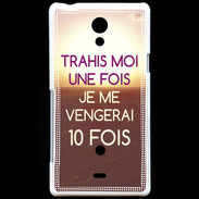 Coque Sony Xperia T Trahis moi 2 ZG