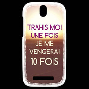 Coque HTC One SV Trahis moi 2 ZG