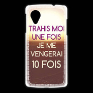 Coque LG Nexus 5 Trahis moi 2 ZG