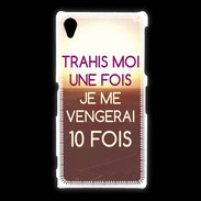 Coque Sony Xpéria Z1 Trahis moi 2 ZG