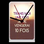 Pendule de bureau Trahis moi 2 ZG