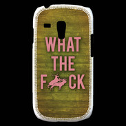 Coque Samsung Galaxy S3 Mini What the fuck ZG