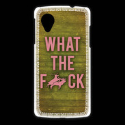 Coque LG Nexus 5 What the fuck ZG