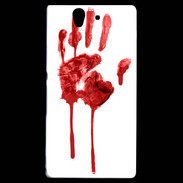 Coque Sony Xperia Z Trace de sang