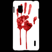 Coque LG Optimus G Trace de sang