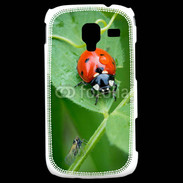 Coque Samsung Galaxy Ace 2 Coccinelle sur une feuille