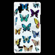 Coque LG Optimus L9 Folie de papillons 25