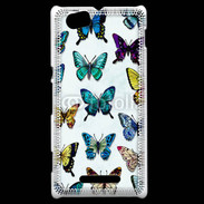 Coque Sony Xperia M Folie de papillons 25