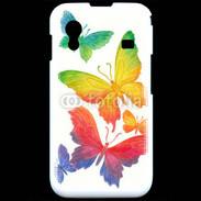 Coque Samsung ACE S5830 Illustration de papillons en couleur