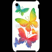 Coque iPhone 3G / 3GS Illustration de papillons en couleur