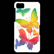 Coque Blackberry Z10 Illustration de papillons en couleur