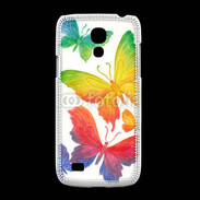 Coque Samsung Galaxy S4mini Illustration de papillons en couleur