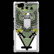 Coque Sony Xperia M Mascotte militaire