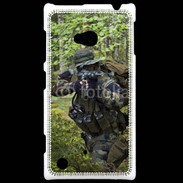 Coque Nokia Lumia 720 Militaire en forêt