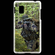 Coque LG Optimus G Militaire en forêt