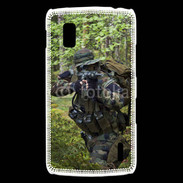 Coque LG Nexus 4 Militaire en forêt
