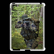 Coque iPad 2/3 Militaire en forêt
