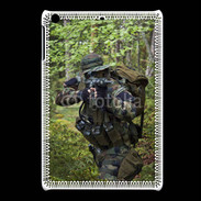 Coque iPadMini Militaire en forêt