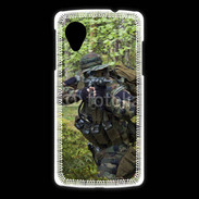 Coque LG Nexus 5 Militaire en forêt