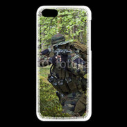 Coque iPhone 5C Militaire en forêt