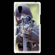 Coque LG Optimus L9 Soldat tireur d'élite