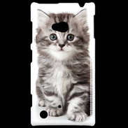 Coque Nokia Lumia 720 Chaton gris 