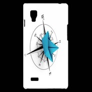 Coque LG Optimus L9 Bateau rose des vents