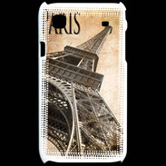 Coque Samsung Galaxy S Tour Eiffel vertigineuse vintage