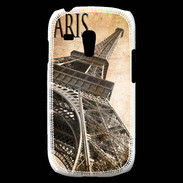 Coque Samsung Galaxy S3 Mini Tour Eiffel vertigineuse vintage