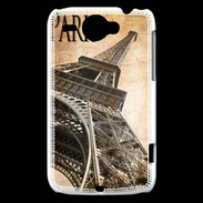 Coque HTC Wildfire G8 Tour Eiffel vertigineuse vintage