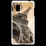 Coque LG Optimus G Tour Eiffel vertigineuse vintage