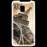 Coque LG P990 Tour Eiffel vertigineuse vintage