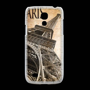 Coque Samsung Galaxy S4mini Tour Eiffel vertigineuse vintage