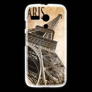 Coque Motorola G Tour Eiffel vertigineuse vintage