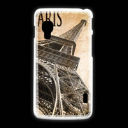 Coque LG L5 2 Tour Eiffel vertigineuse vintage