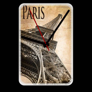 Grande pendule murale Tour Eiffel vertigineuse vintage
