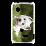 Coque Sony Xperia Typo Chiot terrier blanc 2