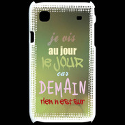 Coque Samsung Galaxy S Au jour le jour ZG