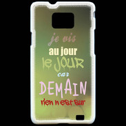 Coque Samsung Galaxy S2 Au jour le jour ZG