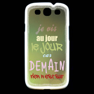 Coque Samsung Galaxy S3 Au jour le jour ZG