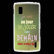 Coque LG Nexus 4 Au jour le jour ZG