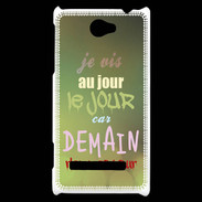 Coque HTC Windows Phone 8S Au jour le jour ZG