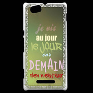 Coque Sony Xperia M Au jour le jour ZG
