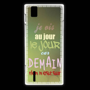 Coque Huawei Ascend P2 Au jour le jour ZG